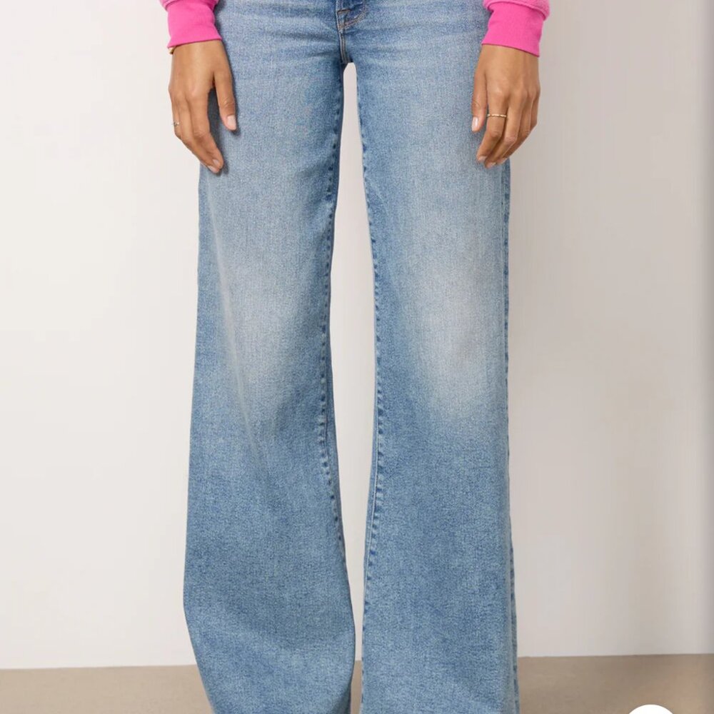 Good America Good Waist Palazzo Jeans - Picture 13 of 13